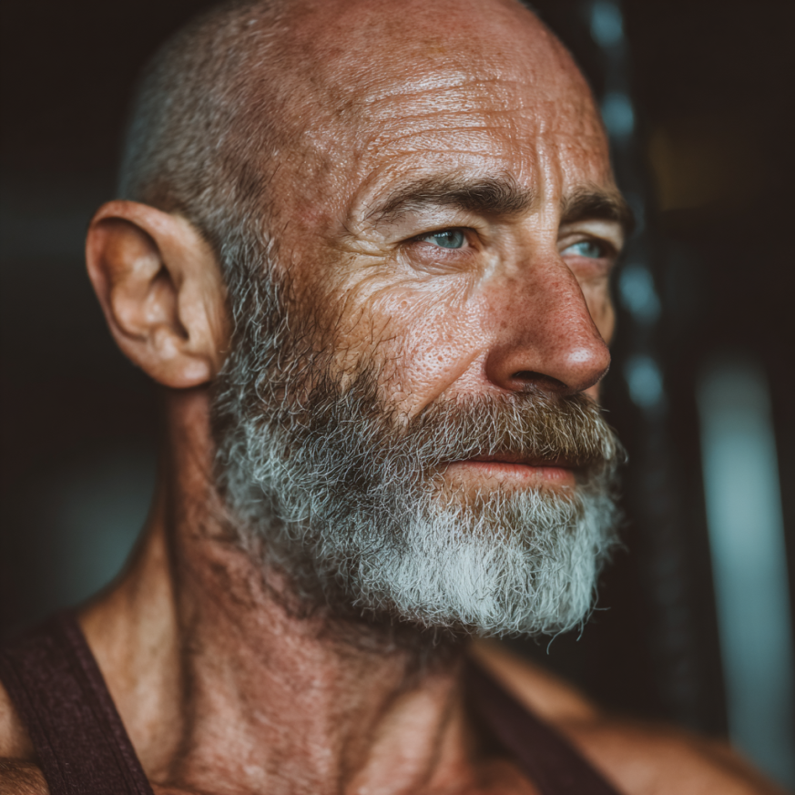 Група літніх людей займається фітнесом